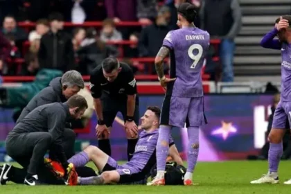 Liverpool's Diogo Jota facing lengthy spell on sidelines due to knee injury